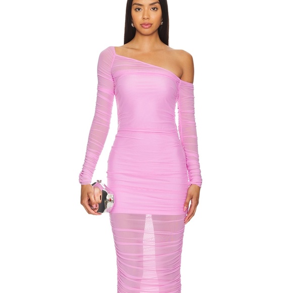knee length dresses for ladies Swing Swing Mesh Dress  cantiqLA